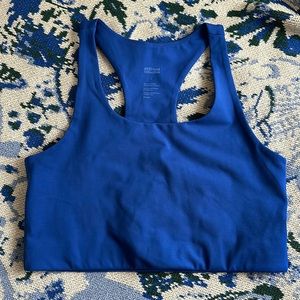 Girlfriend Collective Paloma Sports Bra in Sodalite
